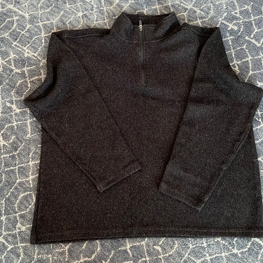 Mens 3/4 Zip Sweater